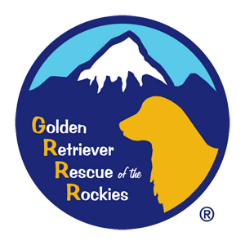 Golden Retriever Rescue of the Rockies logo
