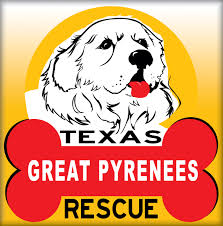 Texas Great Pyrenees rescue logo
