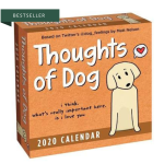 Thoughts of Dog calendar
